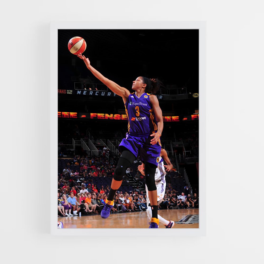 Poster Slam Dunk Diva – affiche Basketball (vue 3)
